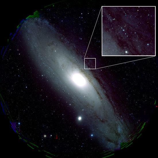 The first color image (M31) of HSC_zoomed