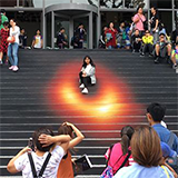Due to the huge success of the first black hole shadow press conference, the AS Headquarter decided to have the main theme of “Black Hole” in the 22nd AS Open House on October 26, 2019, which was the first time to have the main theme.