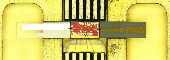 Cryogenically coolde 31-50GHz MHEMT MMIC LNA Modules