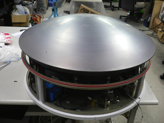 Nutating subreflector in the laboratory at ASIAA