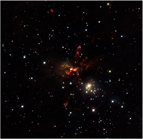 A Close Look of Star Formation Regions Sh 2-233IR