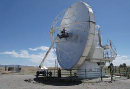 Retrofitting one of the ALMA prototype antennas for the use of VLBI in submillimeter wavelength