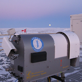 ASIAA radiometer in Eureka, Canada