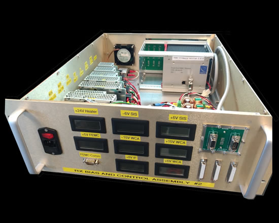 GLT custom instrument for Rx bias and CANbus control