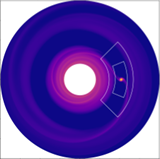 Dust Radiative Transfer on a Global Hydrodynamic Simulation of a Forming Circumplanetary Disk