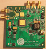 16GHz, 4 bit adc board for FMC connector
